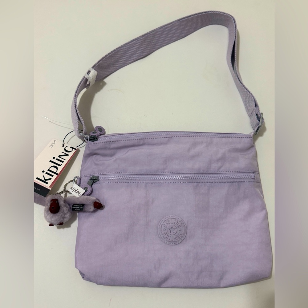 NWT Kipling KIB302 Annabelle crossbody bag Lilac joy brand NEW with tag